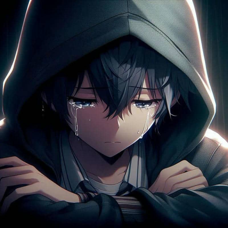 ảnh anime sadboy