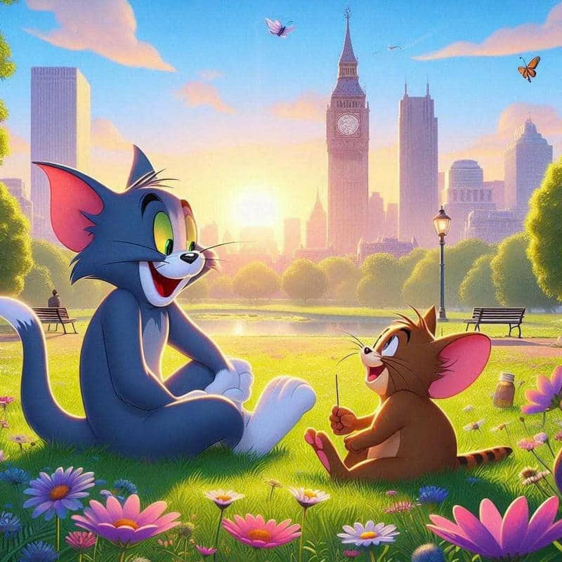 ảnh nền tom and jerry