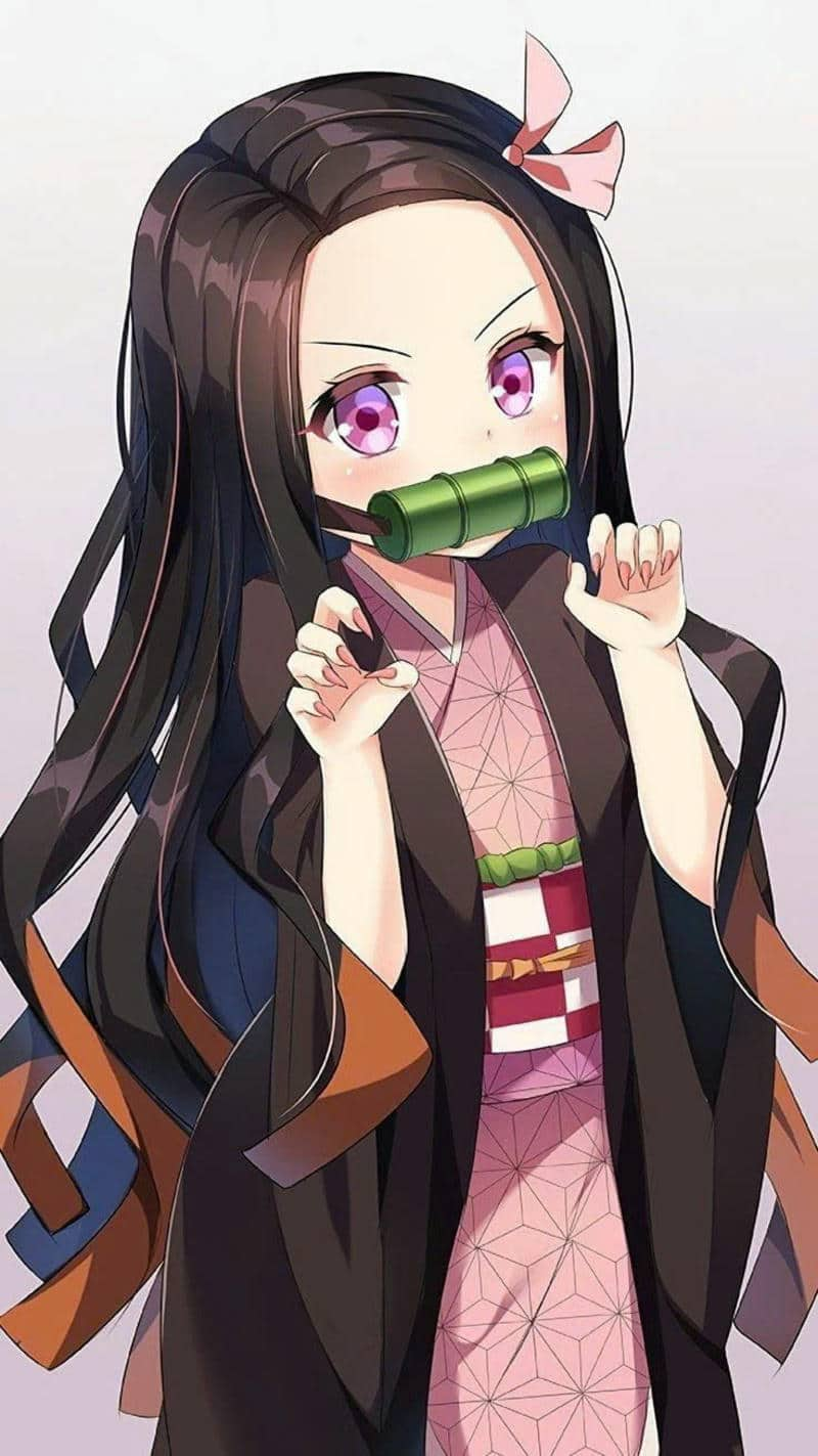 ảnh nezuko chibi