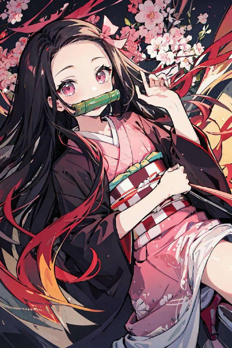 ảnh nezuko cute