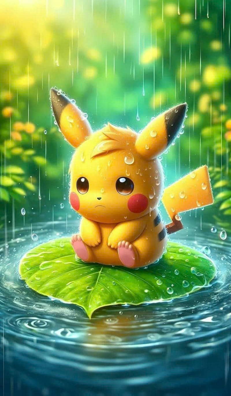 ảnh pikachu siêu dễ thương