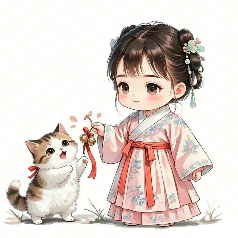 avatar chibi nữ cute