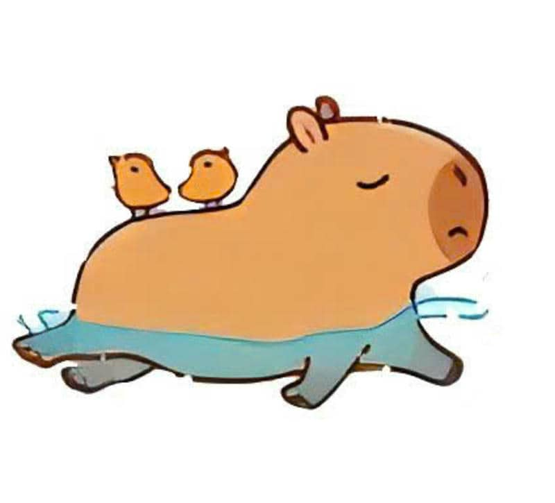 capybara dễ thương