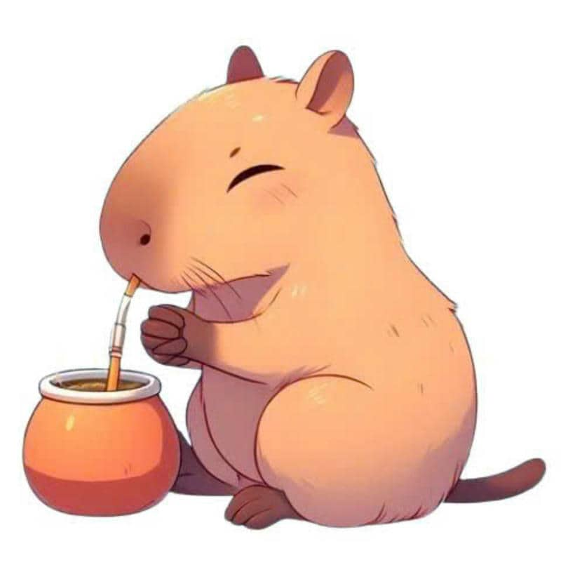 capybara vô tri ảnh