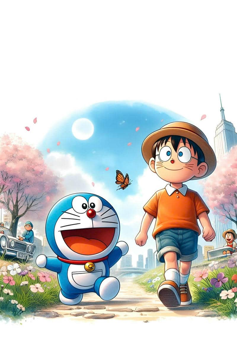 doraemon cute phô mai que