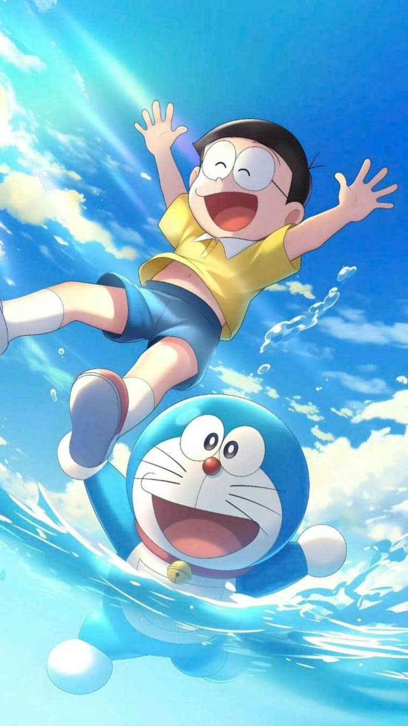 doraemon và nobita cute