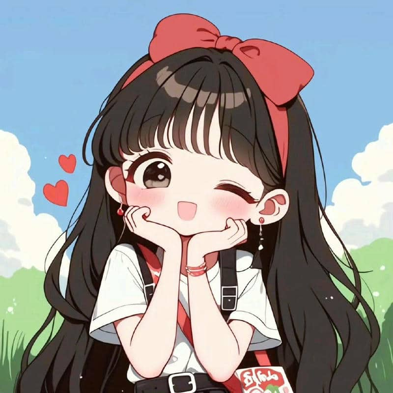 hình ảnh anime cute nữ