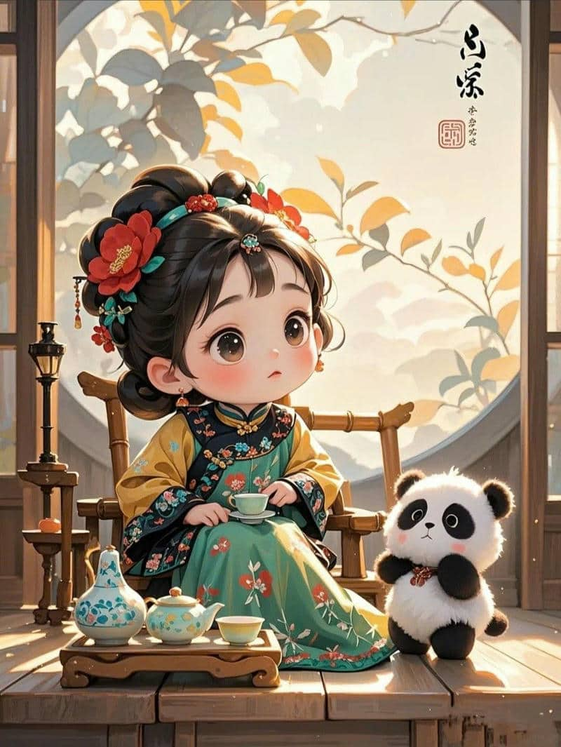 hình chibi nữ