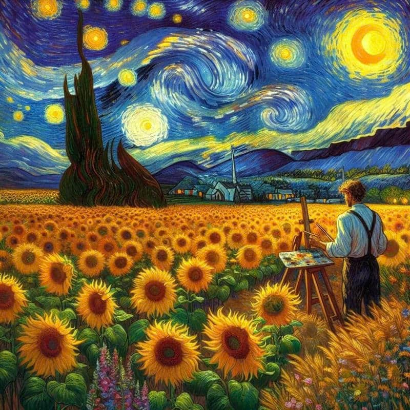 hình nền hình ảnh van gogh