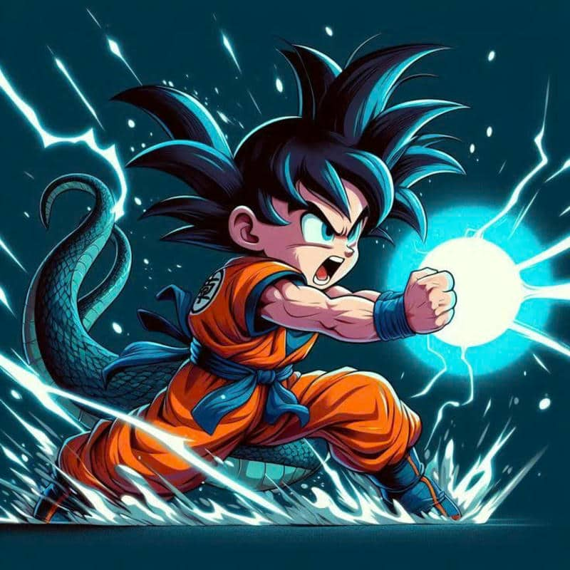 hình nền máy tính goku