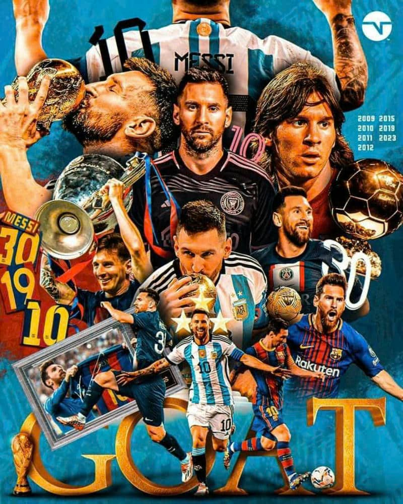 hình nền messi 3d