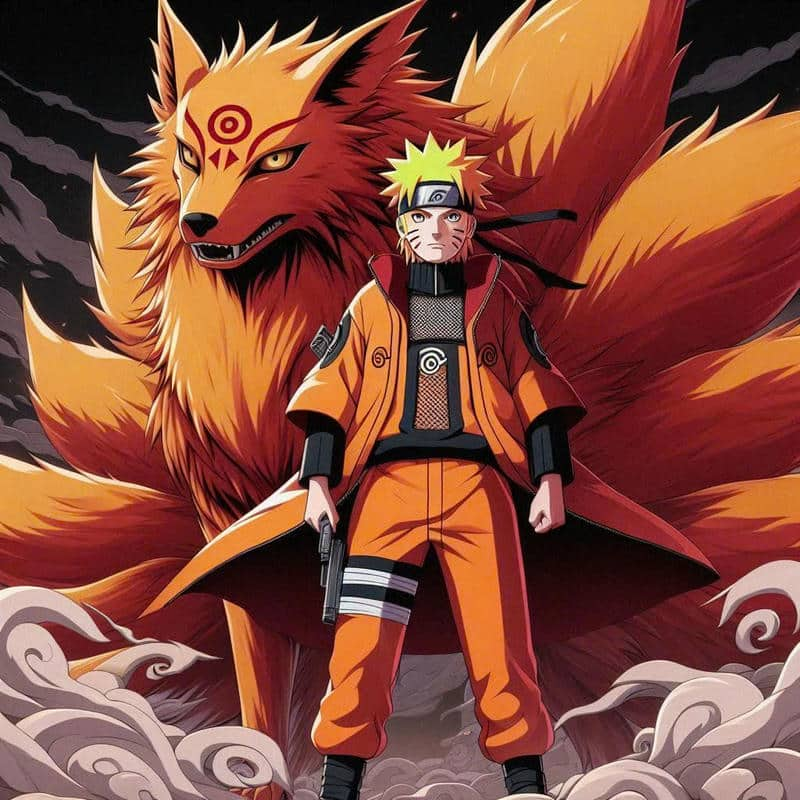 hình nền naruto cửu vĩ