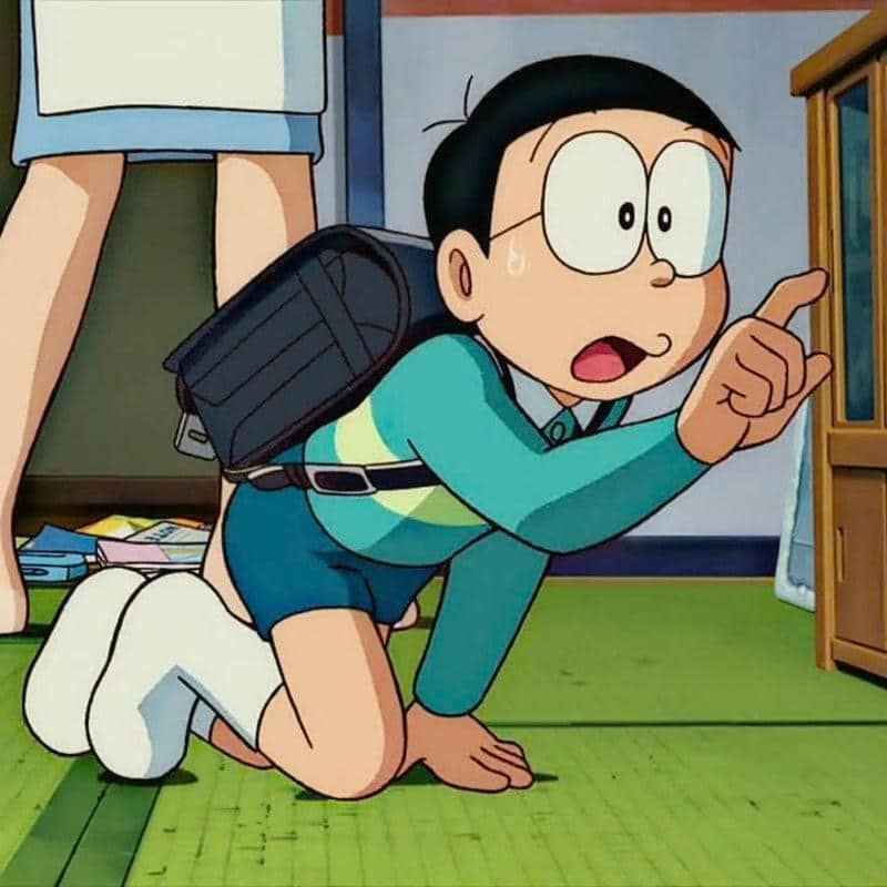 hình nền nobita ngầu