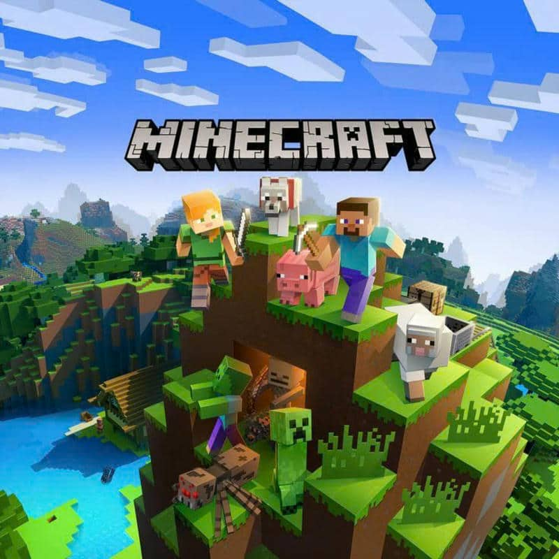 phong cảnh minecraft