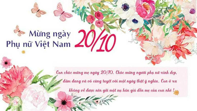 thiệp 20 -10 đẹp 