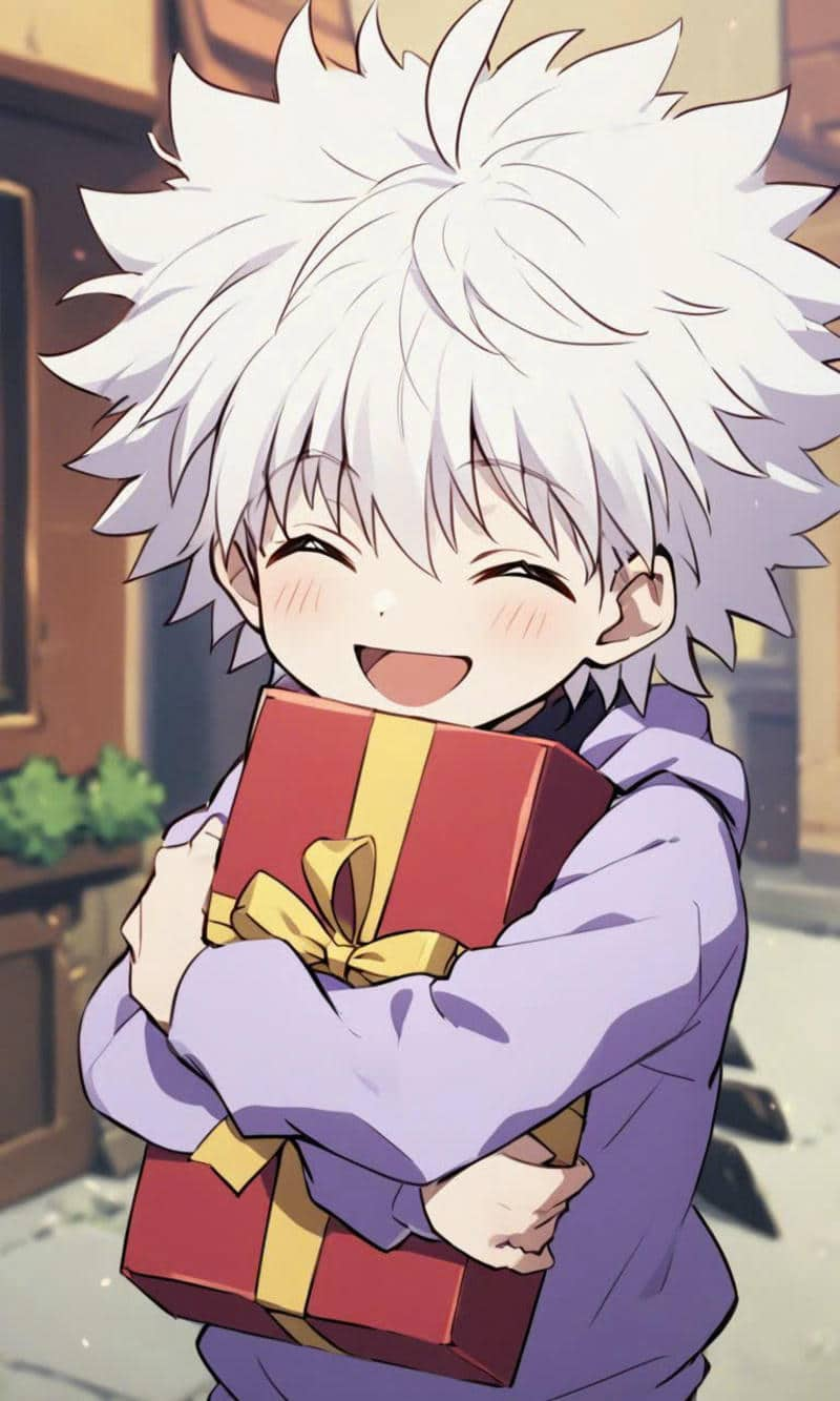 ảnh killua chibi