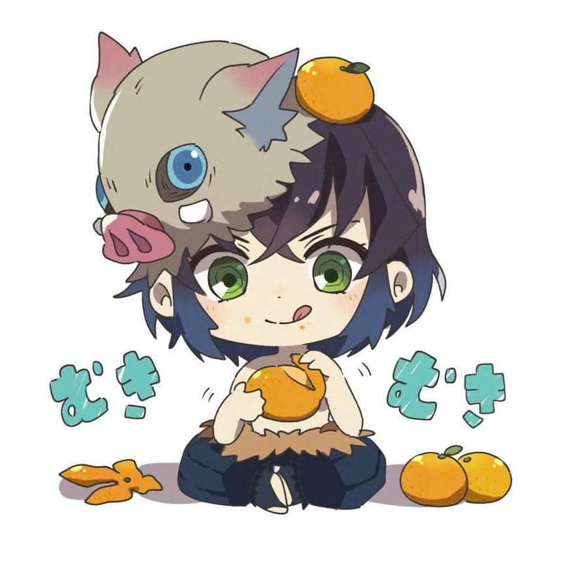 hình ảnh inosuke chibi