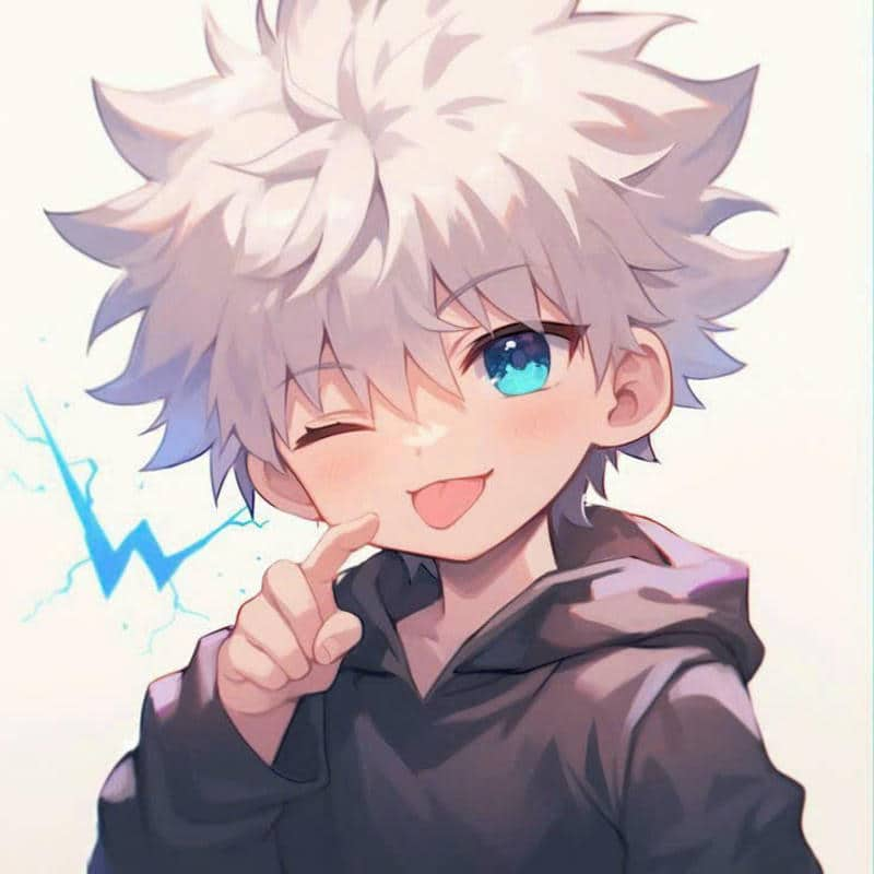 hình ảnh killua ngầu lòi